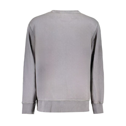 Calvin Klein Gray Cotton Men Sweater
