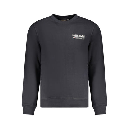 Napapijri Black Cotton Men Sweater