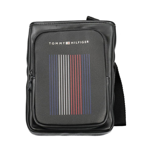 Tommy Hilfiger Black Polyethylene Shoulder Bag TO-32161