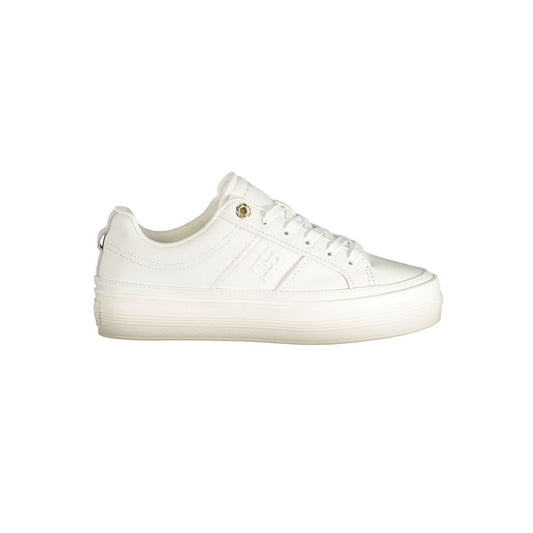 Tommy Hilfiger White Polyethylene Women Sneaker TO-33499-EU39/US9