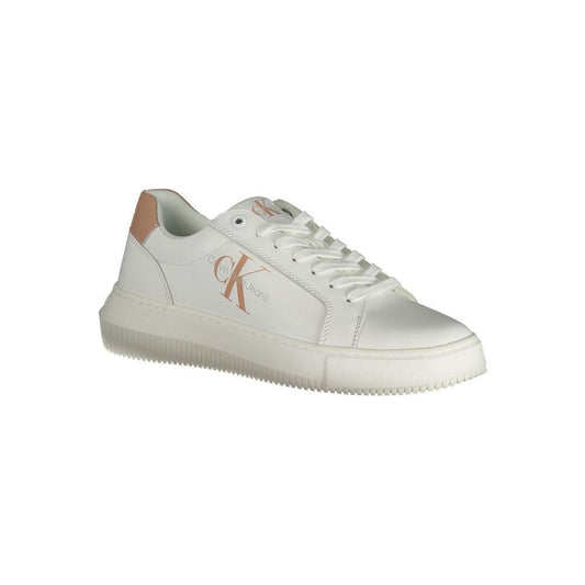 Calvin Klein White Leather Women Sneaker CA-33706-EU37/US7