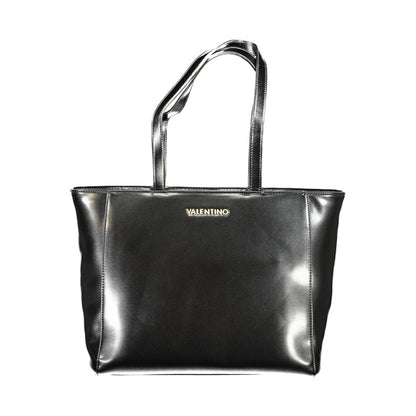 Mario Valentino Black Polyethylene Women Handbag