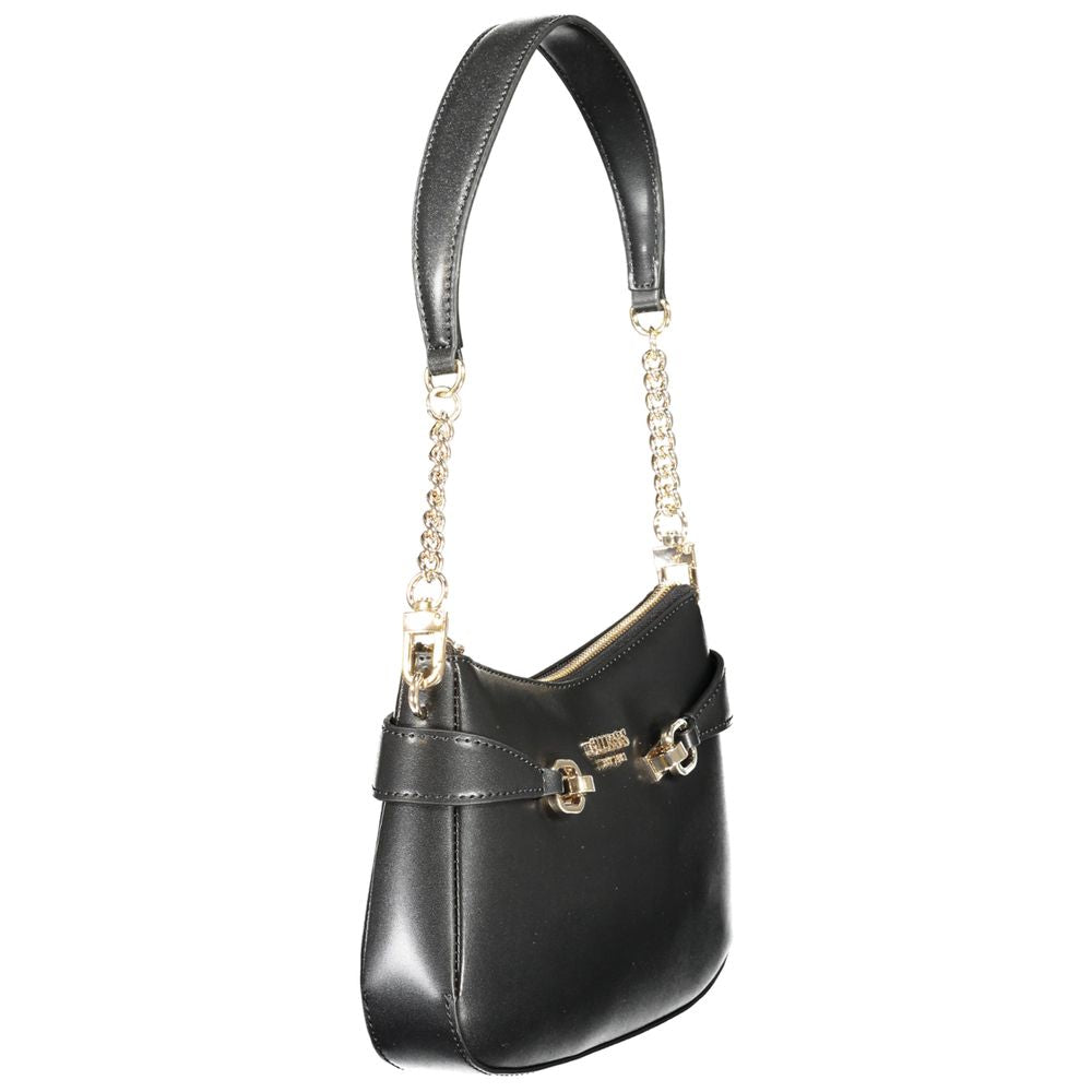 Guess Jeans Black Polyethylene Women Handbag GU-36466