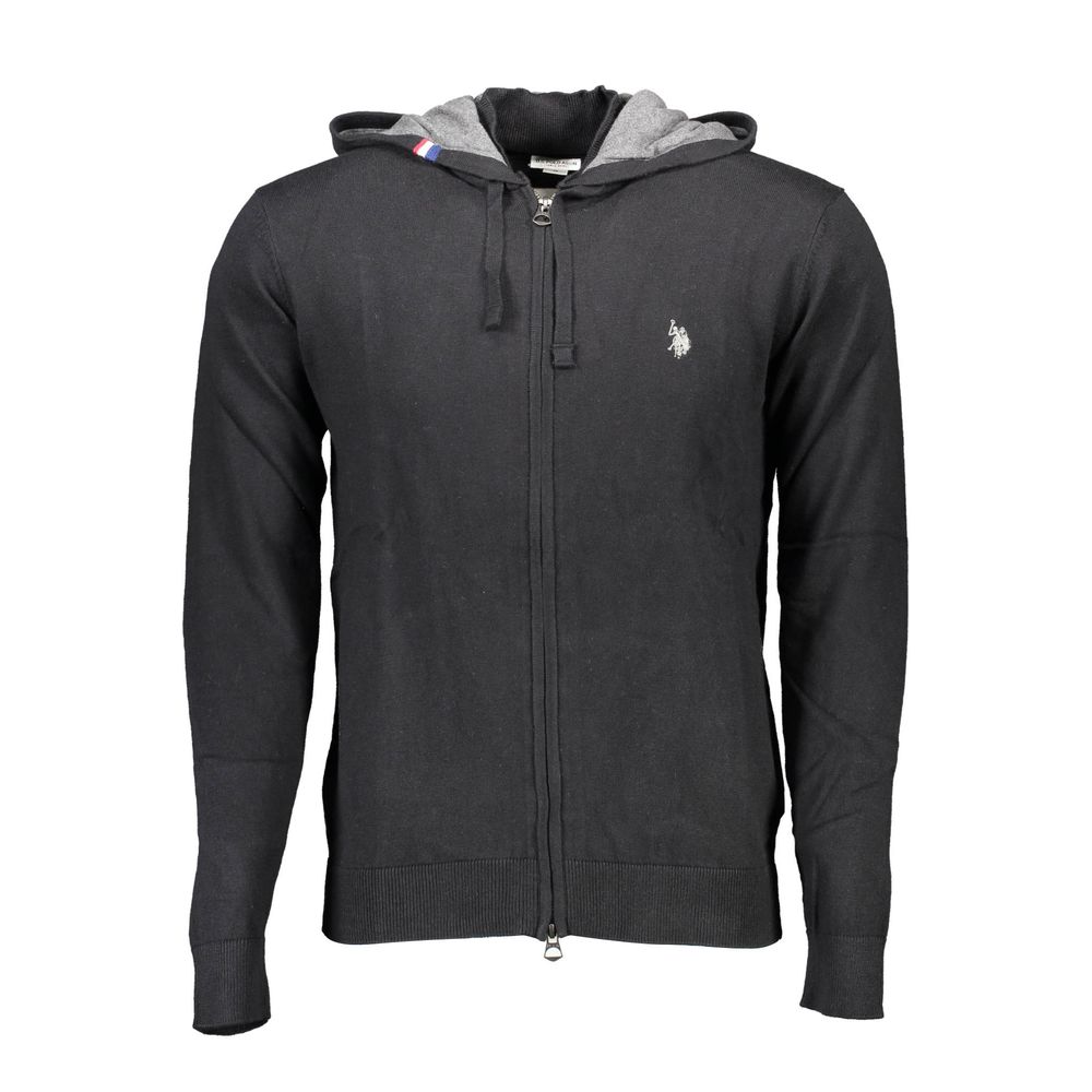 U.S. POLO ASSN. Black Cotton Sweater