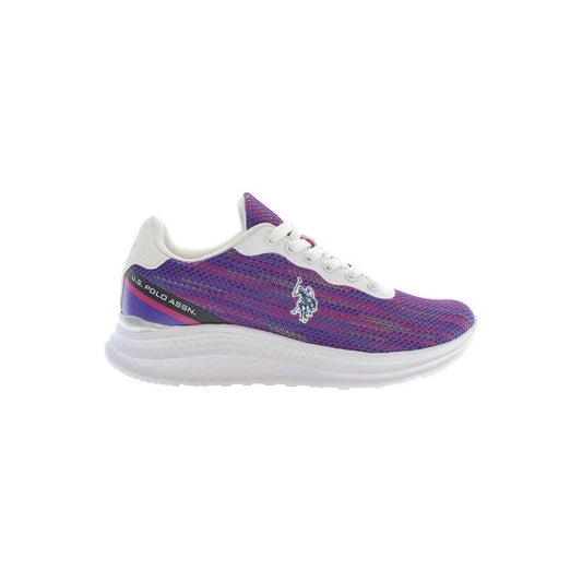 U.S. POLO ASSN. Purple Polyester Women Sneaker US-19408-EU37/US7