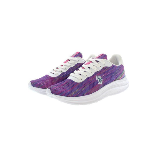 U.S. POLO ASSN. Purple Polyester Women Sneaker US-19408-EU37/US7