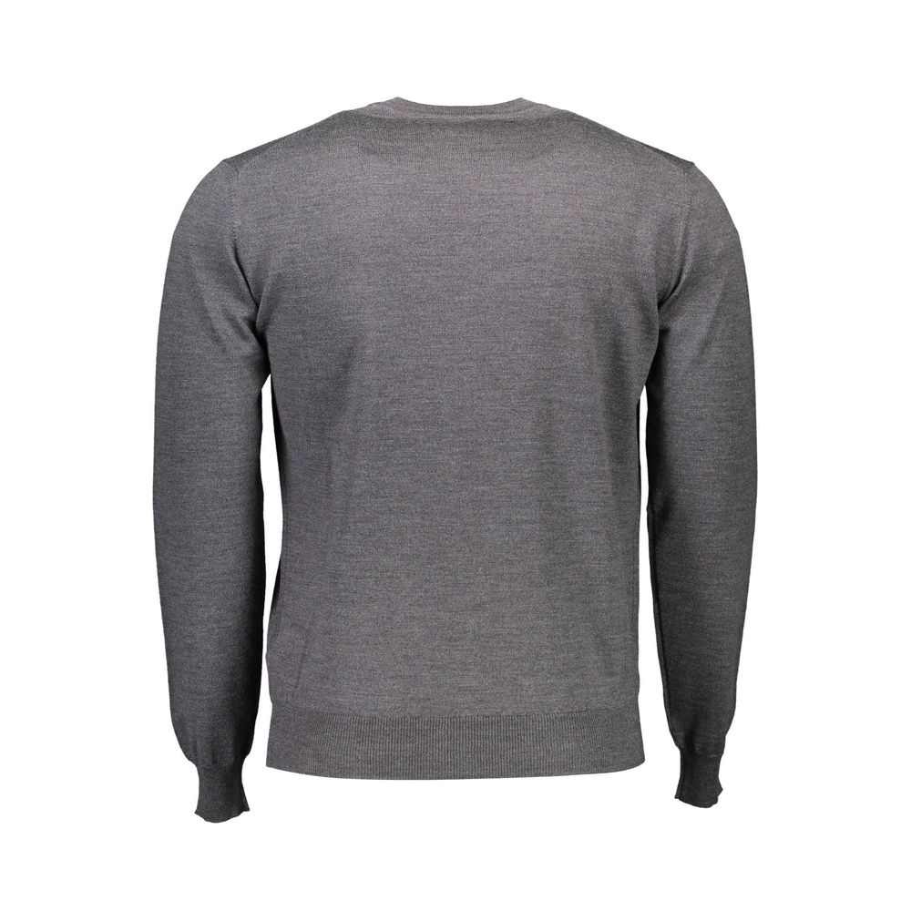 Harmont & Blaine Gray Wool Sweater
