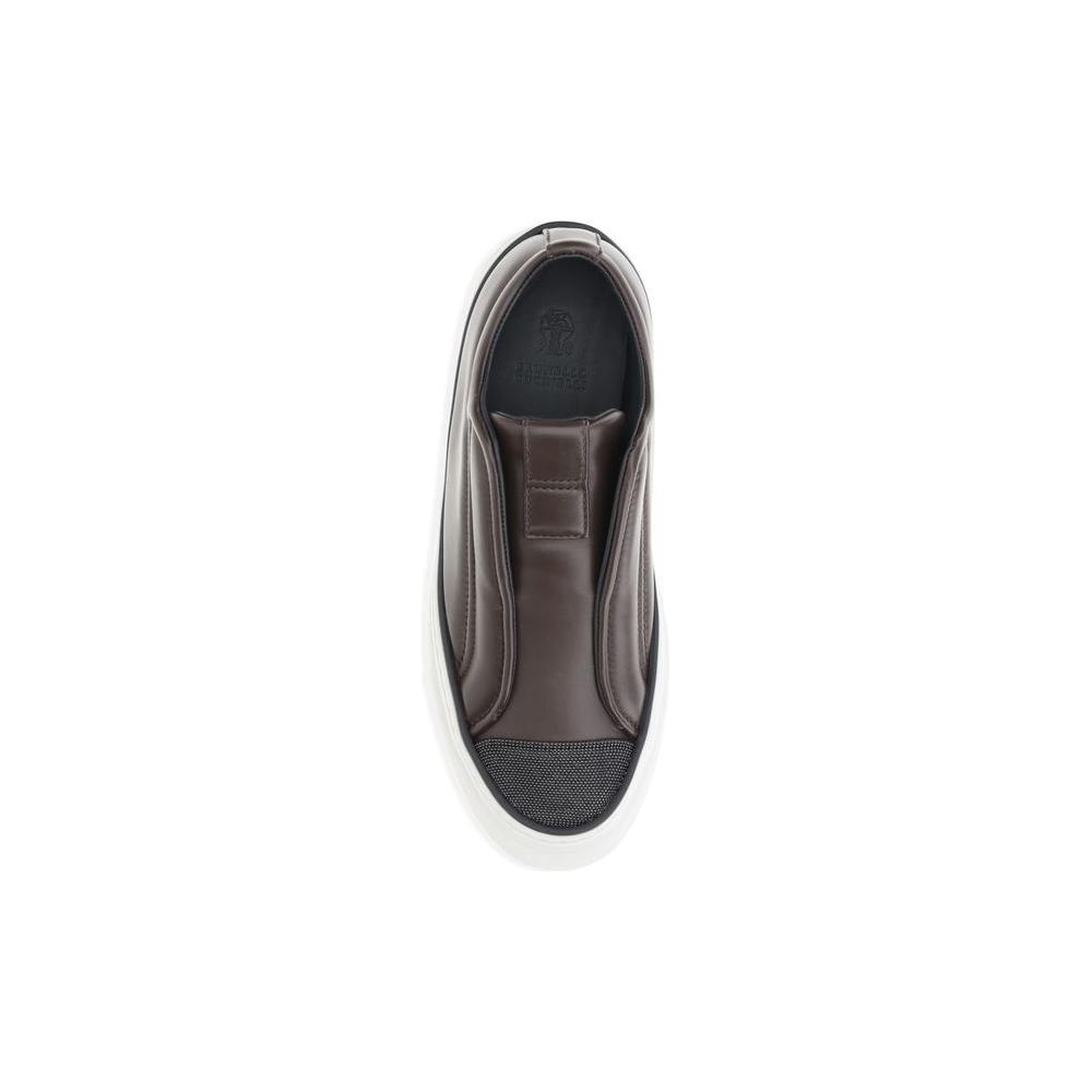Brunello Cucinelli Slip-on Sneakers BR-MZSKG3071PC8279-EU36.5/US6.5
