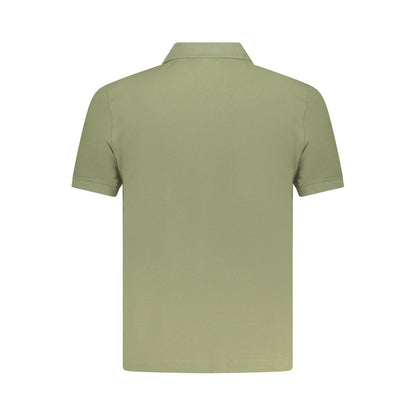 K-WAY Green Cotton Polo Shirt