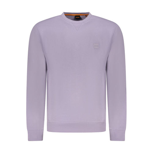 Hugo Boss Purple Cotton Sweater BO-36578-XS