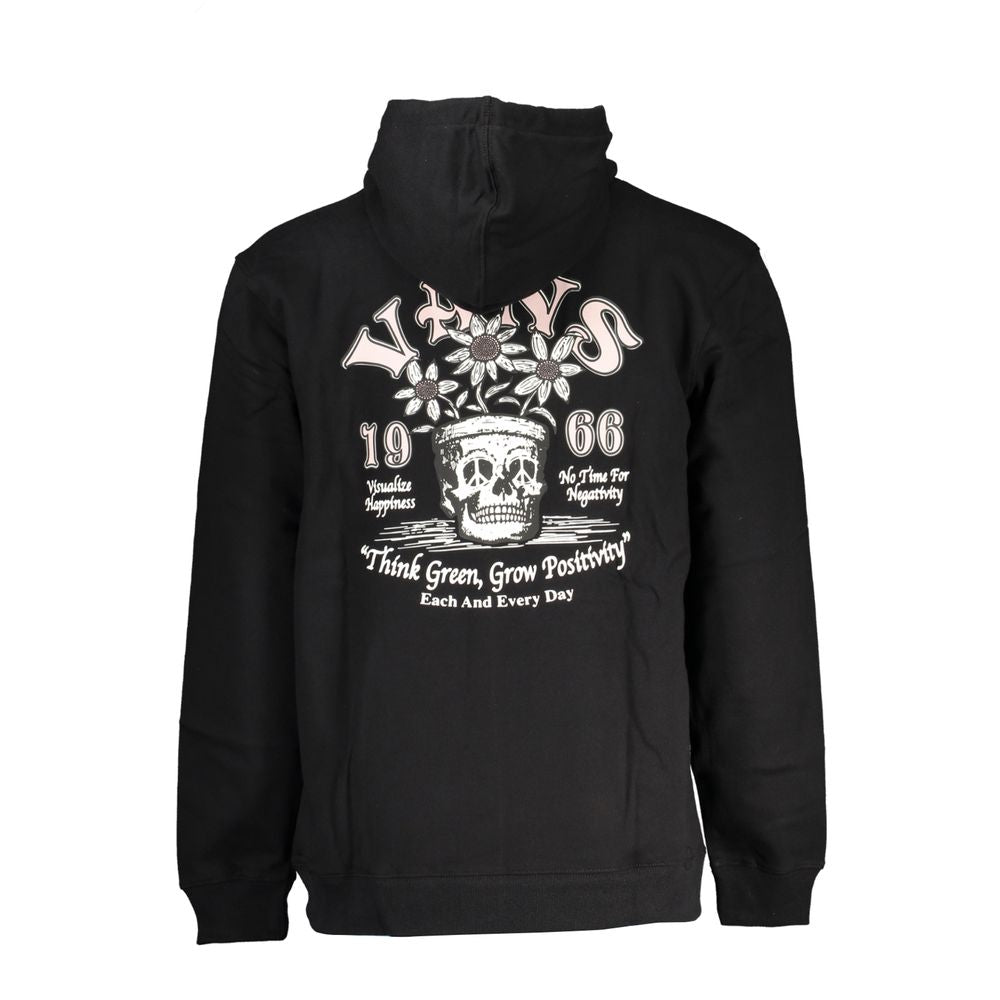 Vans Black Cotton Men's Hooded Sweatshirt