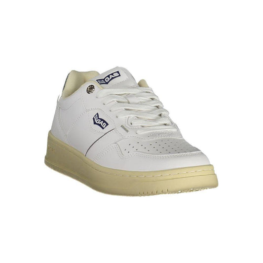 Gas White Artificial Leather Sneaker GA-21832-EU37/US7