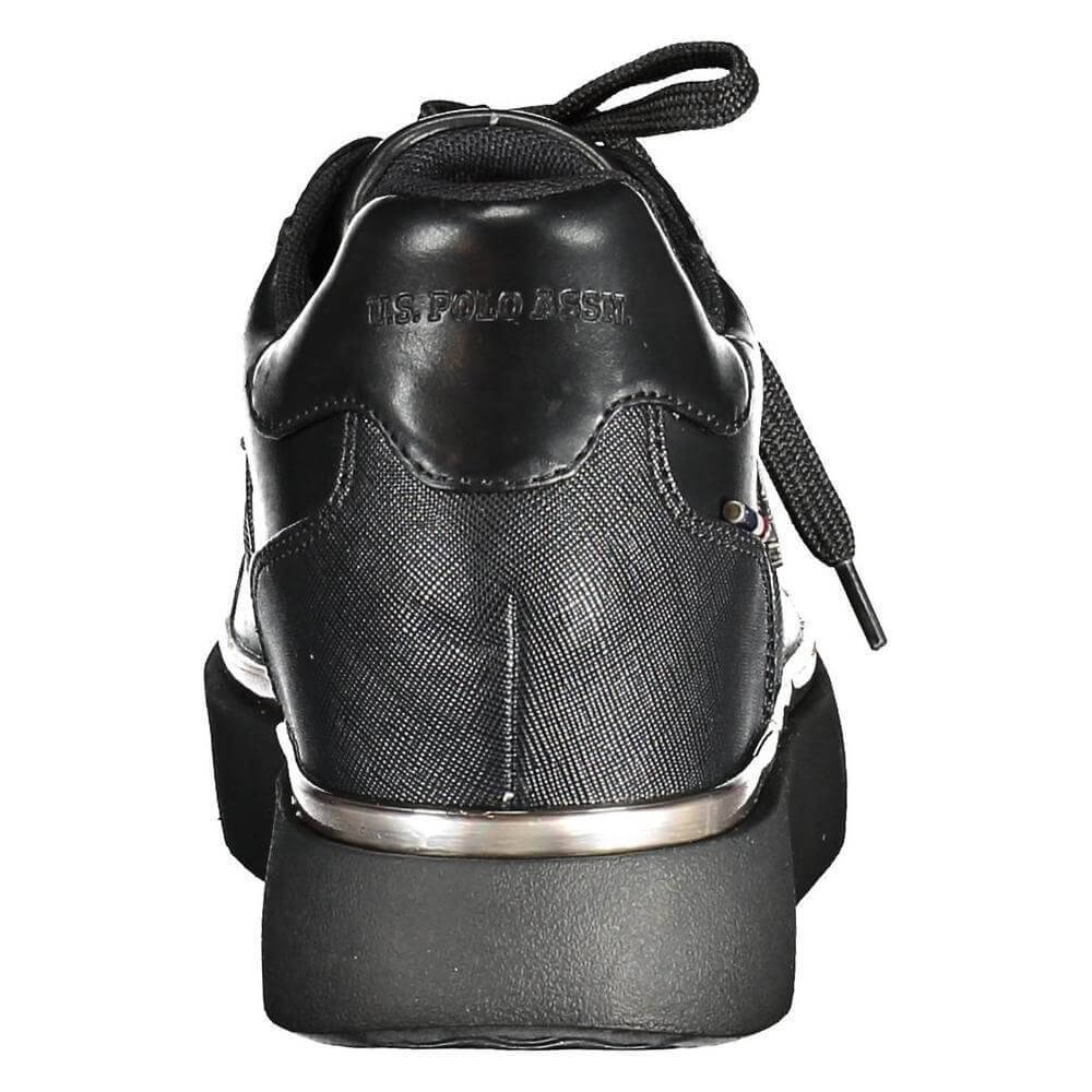 U.S. POLO ASSN. Black Polyester Women Sneaker US-37886-EU38/US8