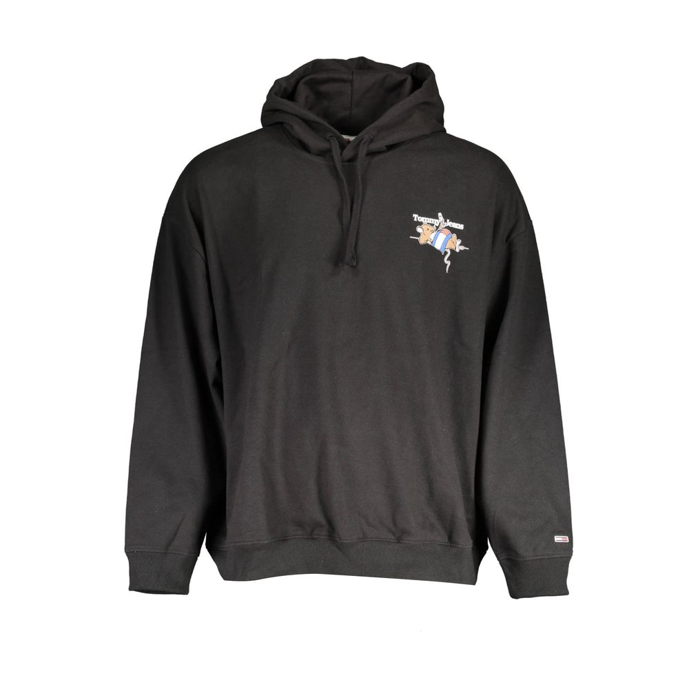 Tommy Hilfiger Black Cotton Sweatshirt