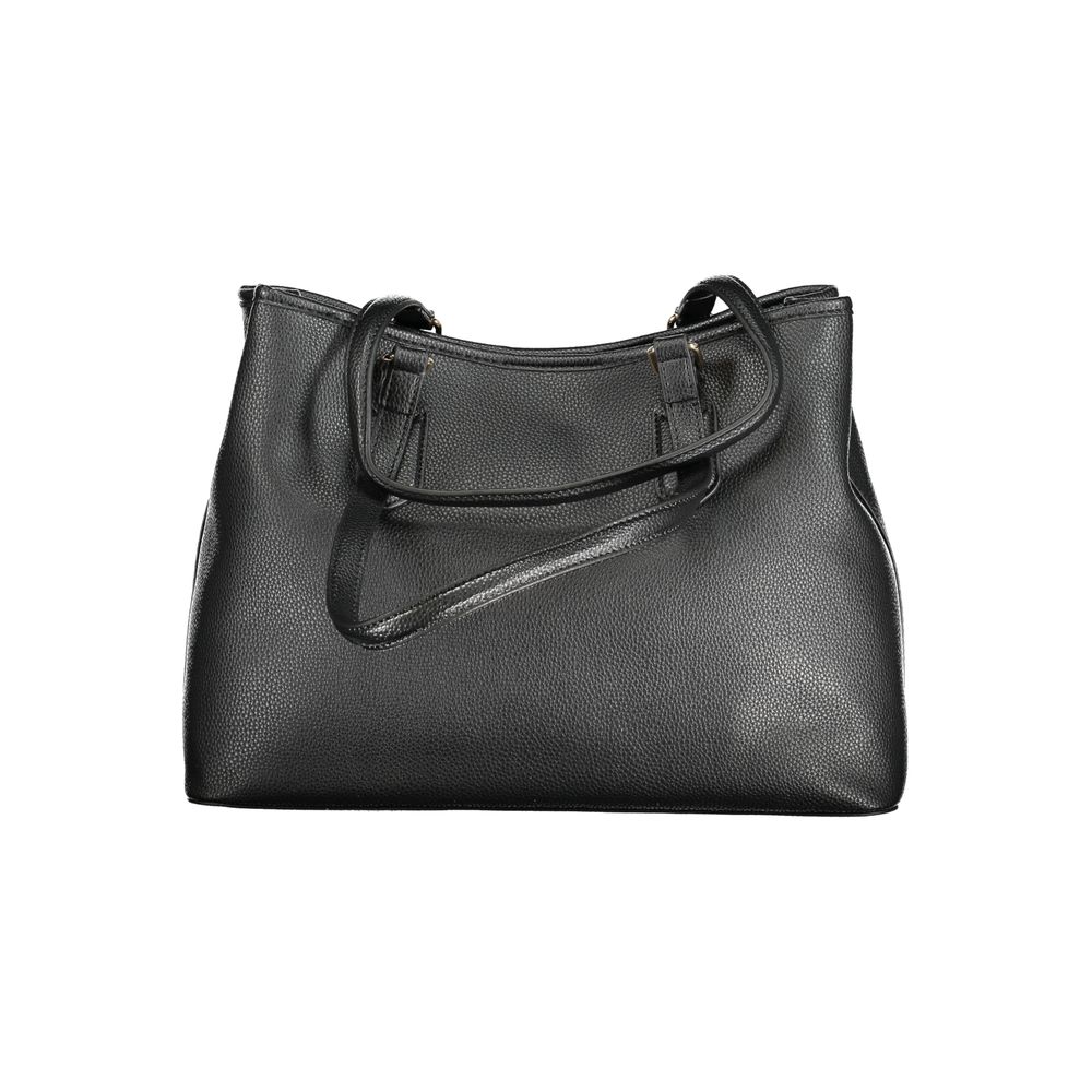 Mario Valentino Black Polyethylene Women Handbag