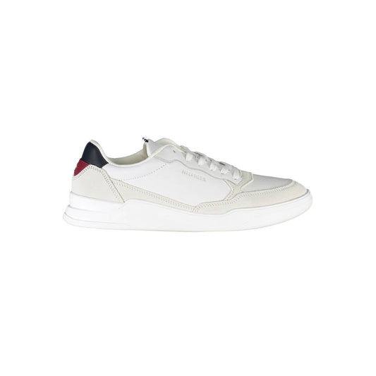 Tommy Hilfiger White Leather Men Sneaker 1728,67403481248,Athletic - Sneakers - Shoes,EU40/US7,EU42/US9,EU43/US10,Men,New with tags,Shoes,Sneakers - Shoes,Tommy Hilfiger,White