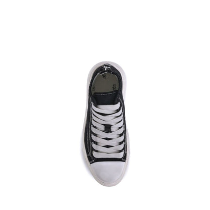 R13 Black Polyethylene High Top Sneakers