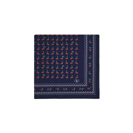 Valentino Garavani Silk Cherryfic Foulard VA7W2EK001EXBCEUBB