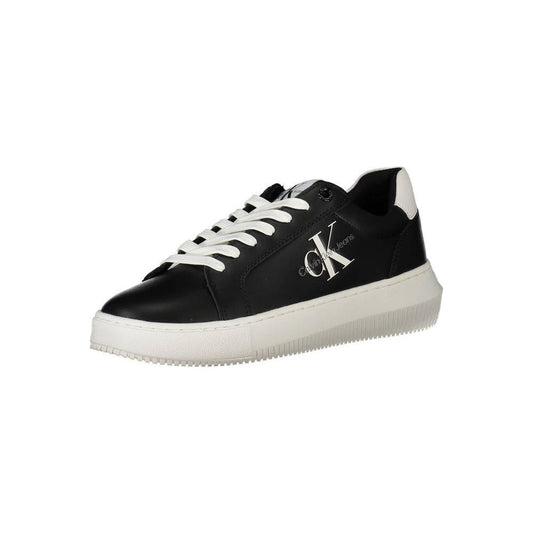 Calvin Klein Black Polyester Women Sneaker CA-36880-EU36/US6