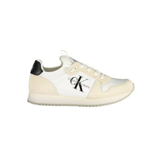 Calvin Klein White Polyester Women Sneaker CA-36130-EU36/US6