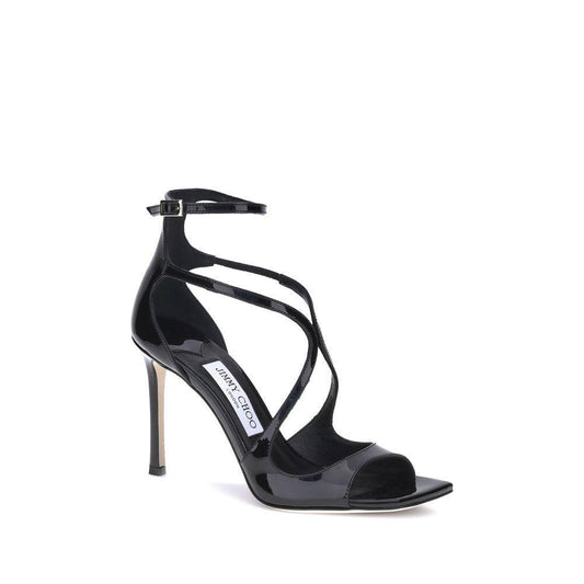 Jimmy Choo Azia Sandals JI-J000149071BLACK-EU36/US6