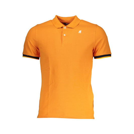 K-WAY Orange Cotton Polo Shirt