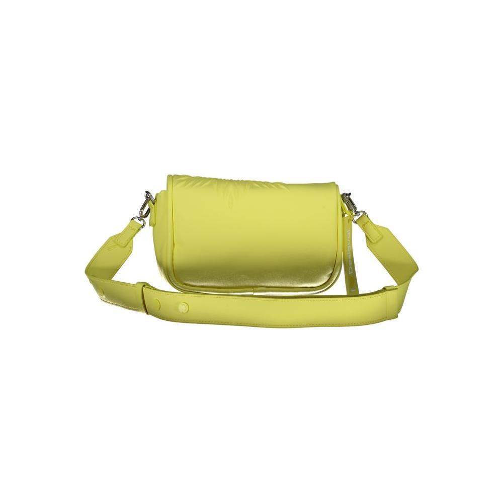 Desigual Yellow Polyethylene Handbag DE-28977