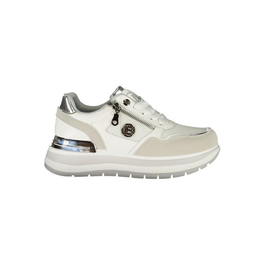 Laura Biagiotti White Polyester Women Sneaker LA-36493-EU37/US7