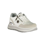 Laura Biagiotti White Polyester Women Sneaker LA-36493-EU37/US7