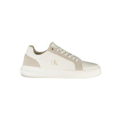 Calvin Klein White Polyurethane Men's Sneaker 1728,67403481248,Athletic - Sneakers - Shoes,Calvin Klein,EU40/US7,EU41/US8,EU42/US9,EU43/US10,EU44/US11,EU45/US12,Men,New with tags,Shoes,Sneakers - Shoes,White