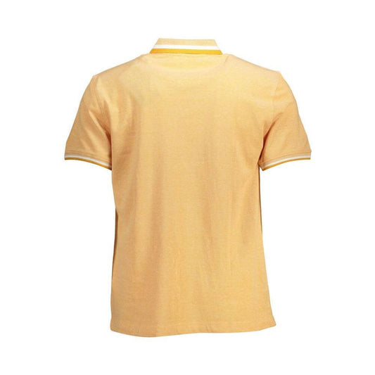Harmont & Blaine Orange Cotton Men Polo Shirt HA-37852-XL
