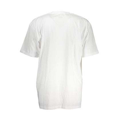 Vans White Cotton Men T-Shirt