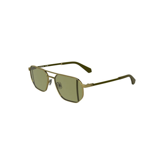 Calvin Klein Gold Metal Men Sunglass CA-38341