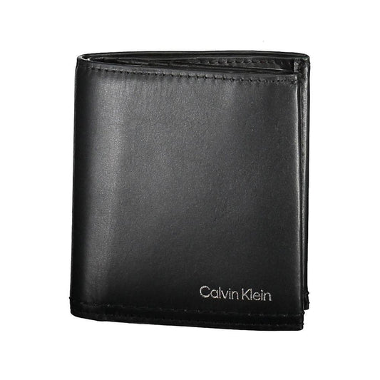 Calvin Klein Black Leather Men Wallet CA-38060