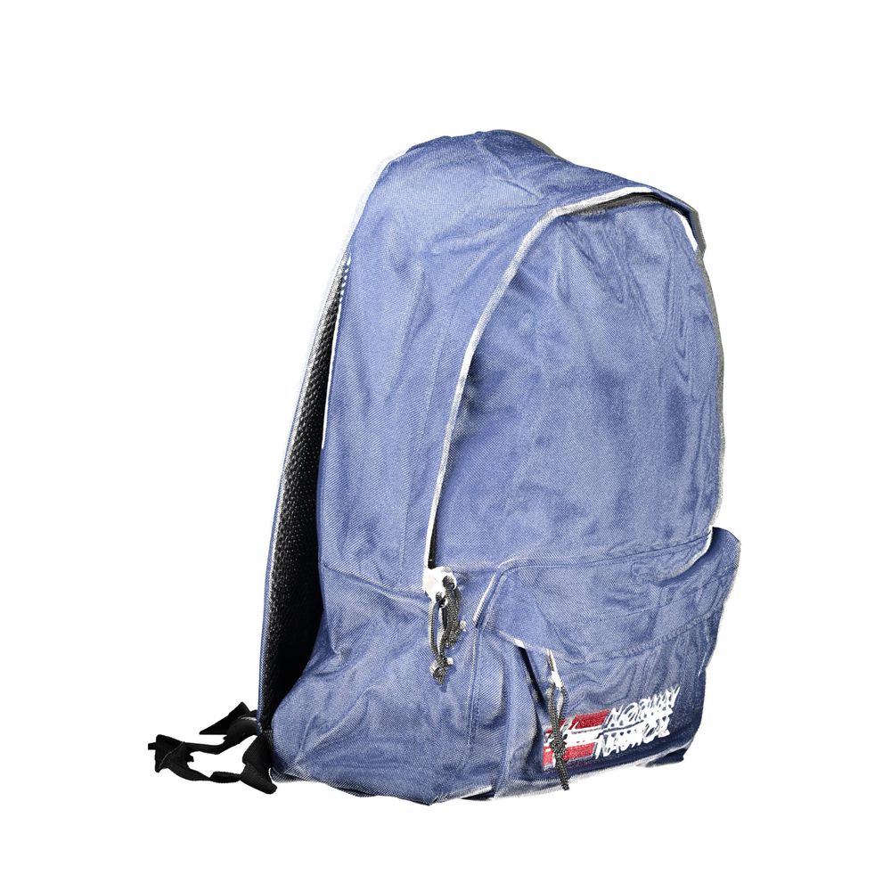 Norway 1963 Blue Polyester Men Backpack
