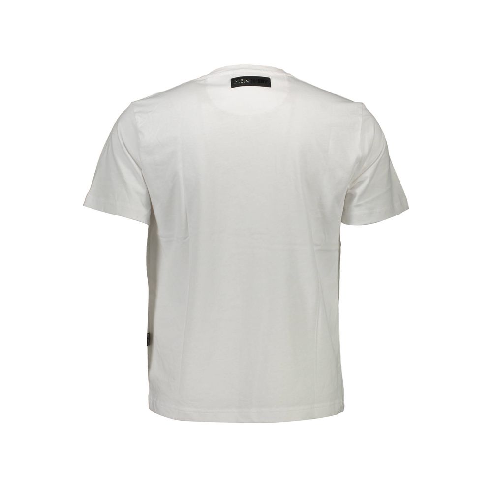 Plein Sport White Cotton T-Shirt