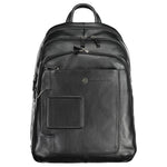 Piquadro Black Leather Men Backpack PI-20664