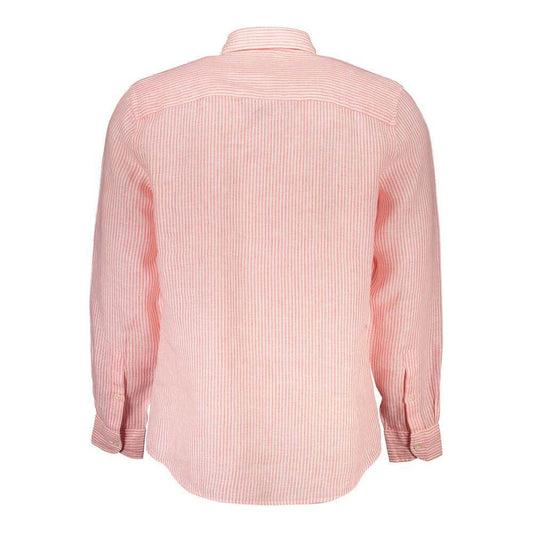 North Sails Pink Linen Shirt NO-29727-S