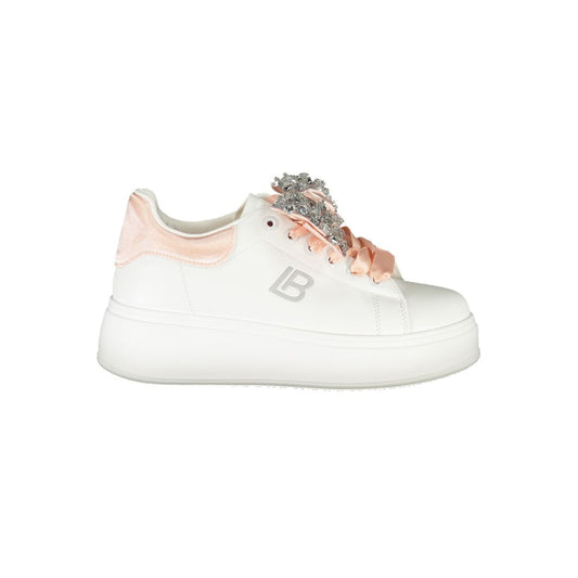 Laura Biagiotti White Synthetic Women Sneaker LA-36473-EU41/US11