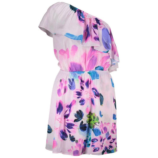 Desigual Pink Viscose Women Dress DE-37104-S