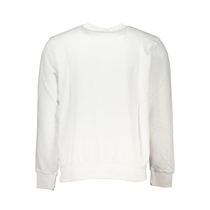 North Sails White Cotton Men Sweater