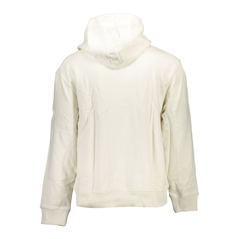Calvin Klein White Cotton Sweatshirt