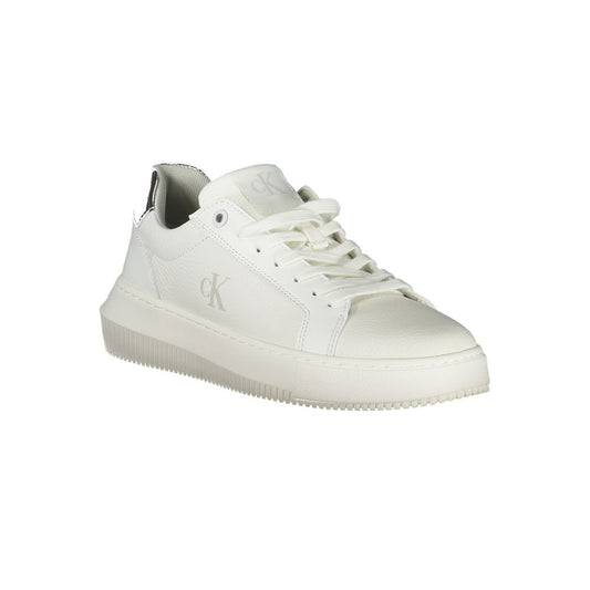 Calvin Klein White Polyethylene Women Sneaker CA-35327-EU36/US6