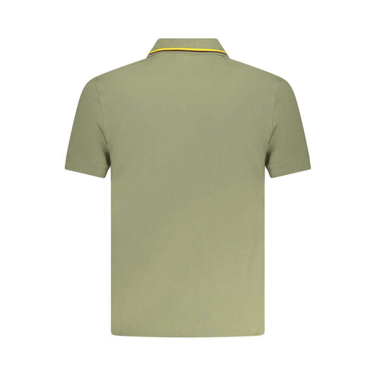 K-WAY Green Cotton Polo Shirt KW-38393-M