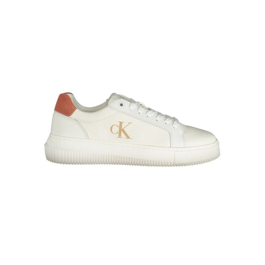 Calvin Klein White Polyethylene Women Sneaker CA-33711-EU36/US6