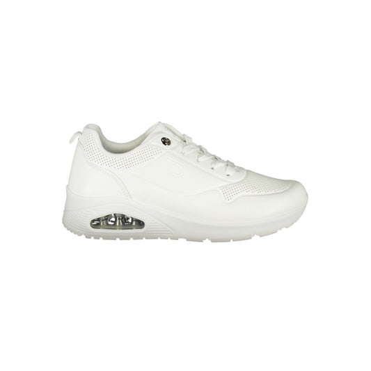 Laura Biagiotti White Polyester Women Sneaker LA-36482-EU39/US9