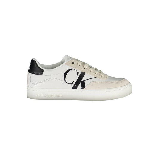 Calvin Klein White Polyester Sneaker CA-26147-EU38/US8