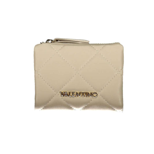 Mario Valentino Beige Polyethylene Women Wallet VA-38271