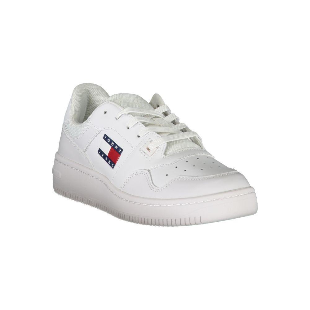 Tommy Hilfiger White Leather Women Sneaker TO-26831-EU36/US6