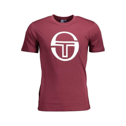 Sergio Tacchini Purple Cotton Men T-Shirt SE-37353-XL
